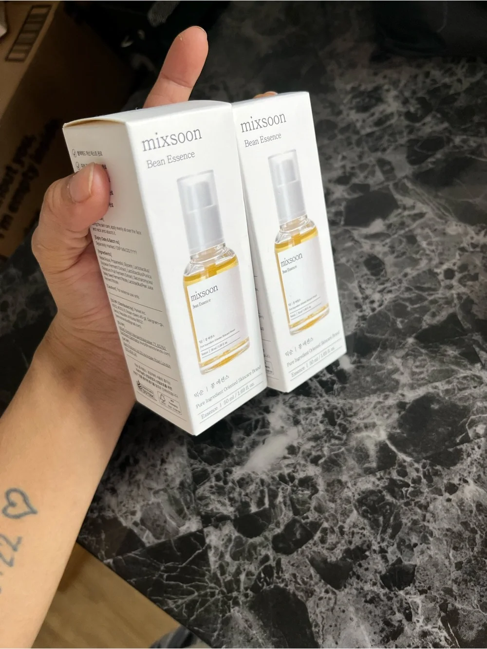 Bean Essence - Lightweight Yellow Facial Essence (50 ml)
